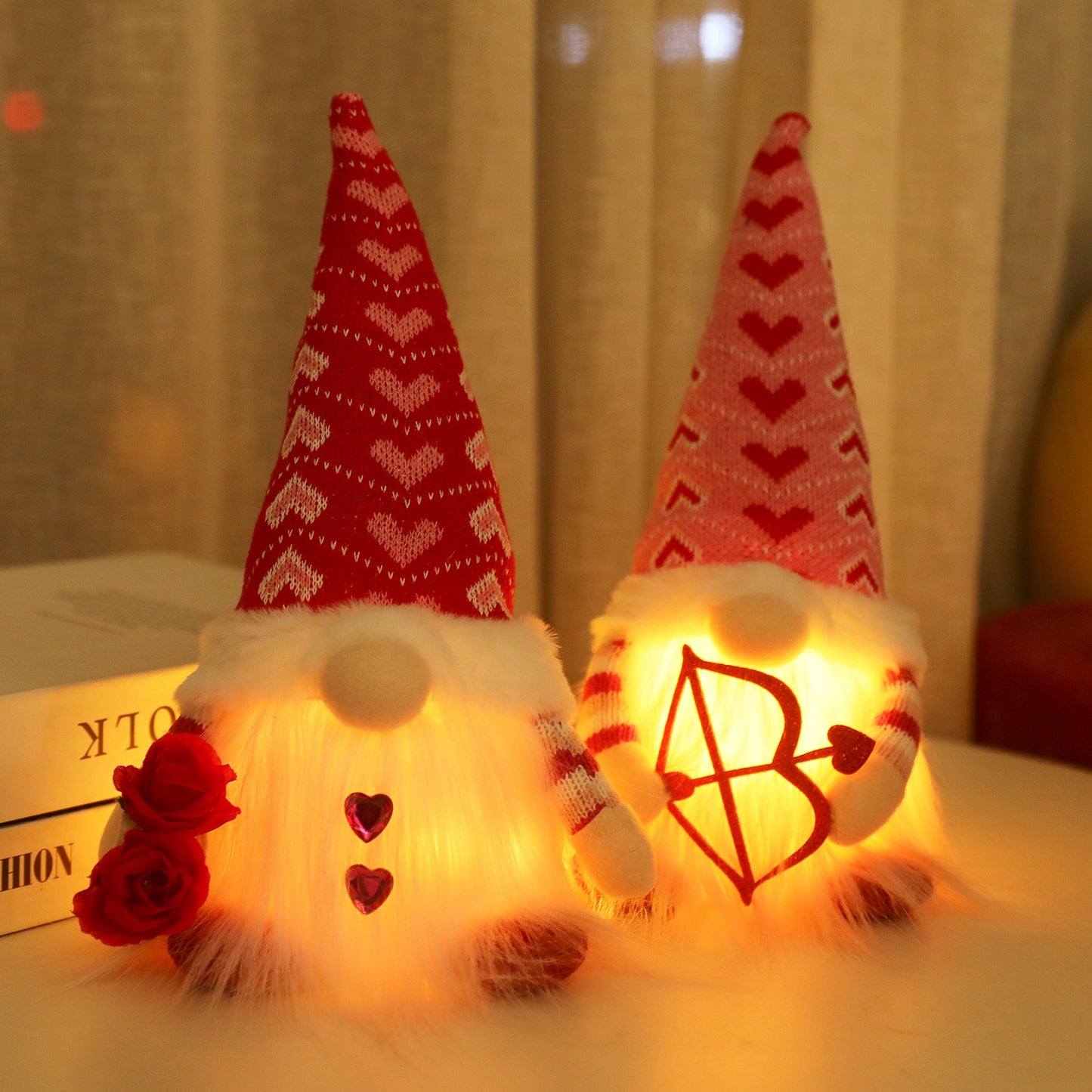 Valentine's Day Luminous Faceless Doll Ornaments